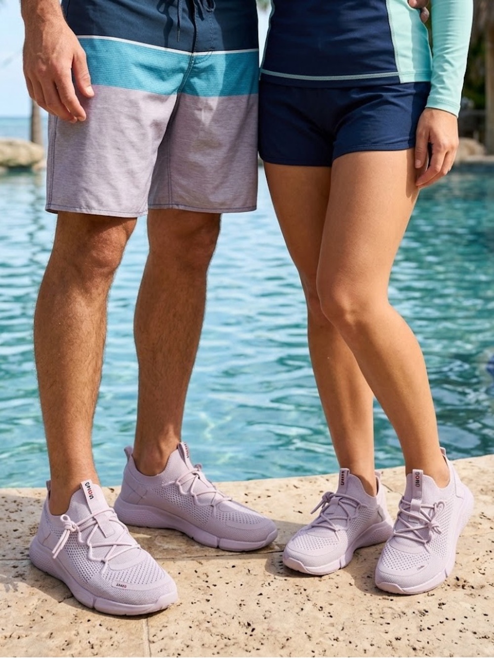 UNOS Lavender Athletic Sneakers Unisex’s
